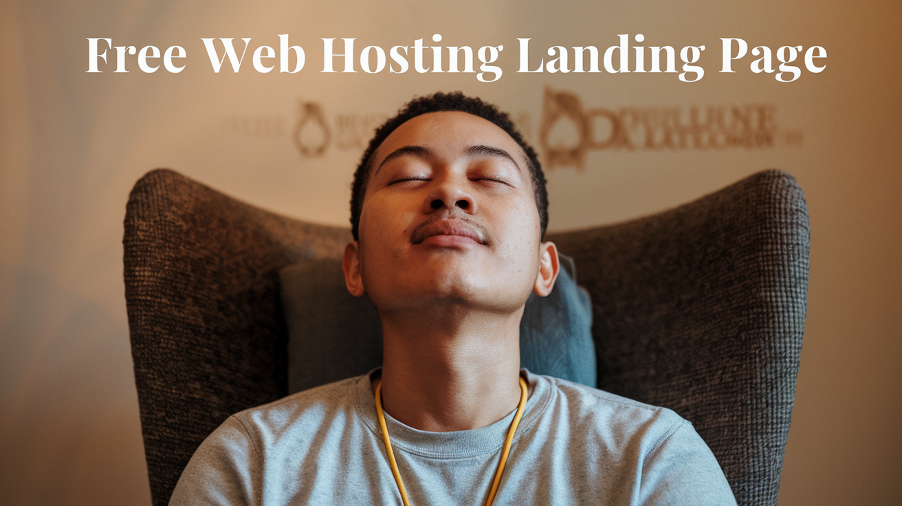Free Web Hosting Landing Page