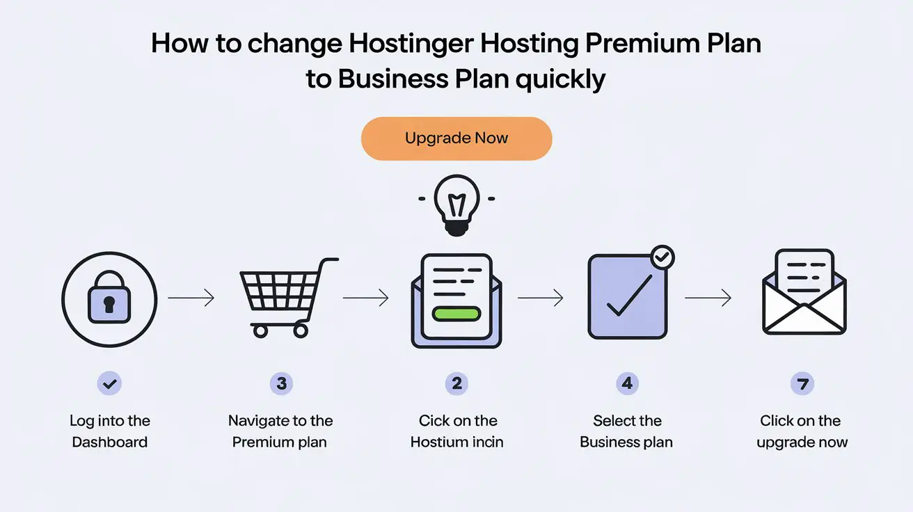How to Change Hostinger Hosting Premium Plan to Business Plan Quickly