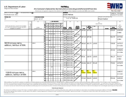 How to Do Certified Payroll for 1099 Employees