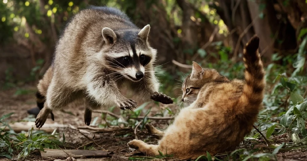Do Raccoons Eat Cats